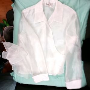 Ronni Nicole formal wear wrap blouse